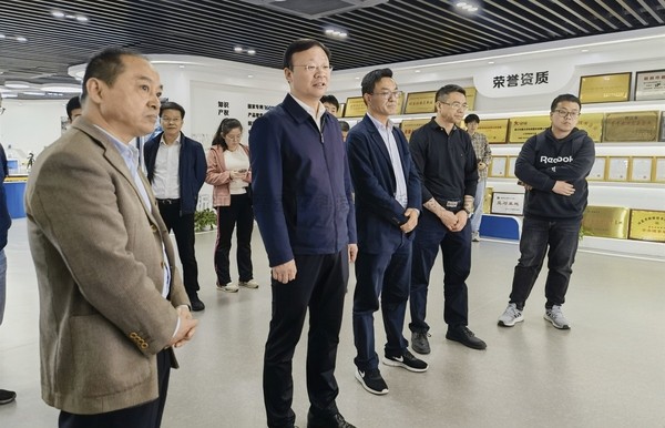 农业农村部信息中心副主任张国庆带队赴好色APP在线观看参观调研