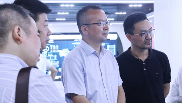 杭州市科技局局长赵喜凯一行莅临好色APP在线观看考察调研2