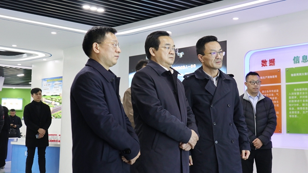 浙江省高兴夫副省长一行莅临浙江好色APP在线观看股份有限公司参观调研
